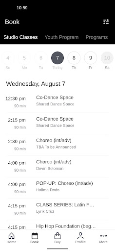 Screenshot of Movement Lifestyle