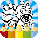 Five Nights Coloring Book Game Quiz Free icon