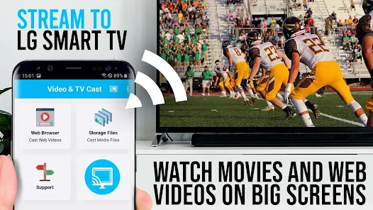 How To Cast To LG TV From Android, Free App