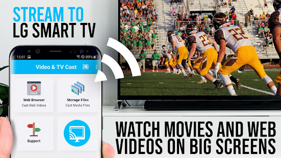 TV Cast + LG Smart TV | HD Video Streaming 2.35 screenshots 1