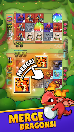 Game screenshot Random Dragons: PVP & TD game mod apk