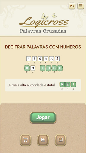 Visualização do aplicativo