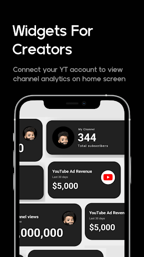 Android application Widgets For Creators screenshort