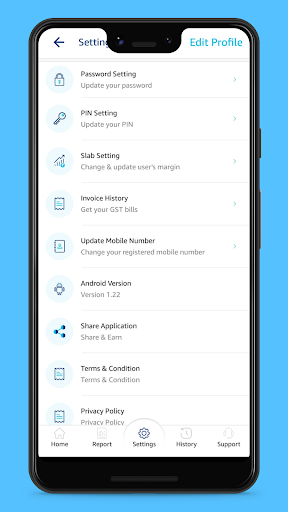 Tejpay Telecom - Recharge App Screen 3