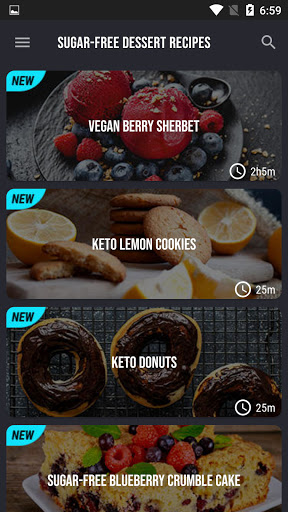 Sugar-free Dessert Recipes