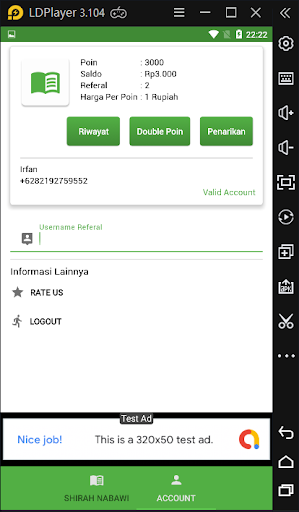 Mushaf Muslim - Dapat Hadiah Poin