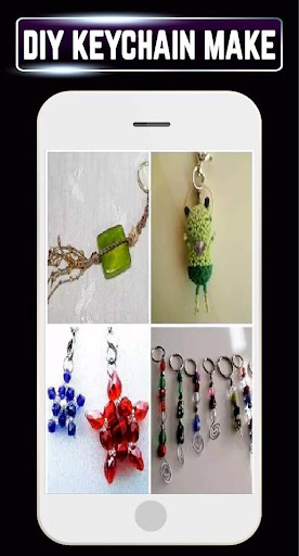 DIY How To Make Keychain Handmade Pom Pom Leather