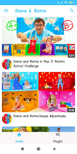 Android application Diana And Roma Videos screenshort
