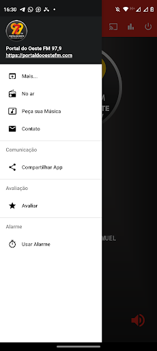 Portal do Oeste FM 97,9 Screen 2