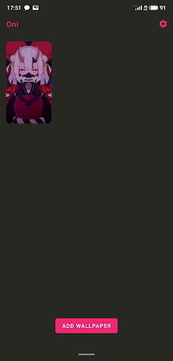 Android application Oni - Live, video wallpaper screenshort