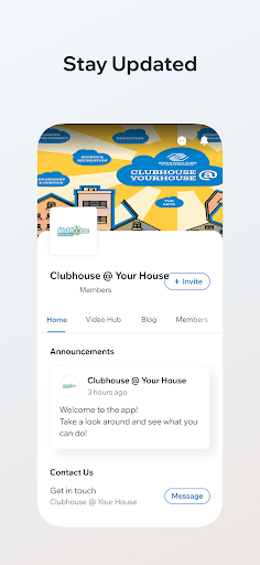 Clubhouse @ Your House Screen 2