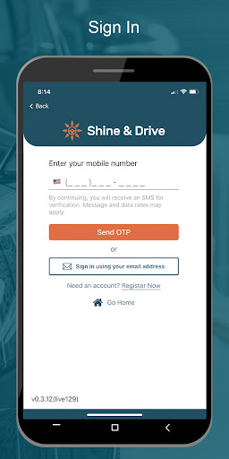 Shine and Drive Screen 3
