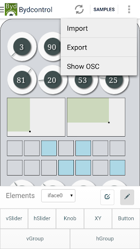 Bydcontrol Live - OSC Screen 2