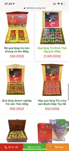 Hải Trà Tân Cương Screen 3