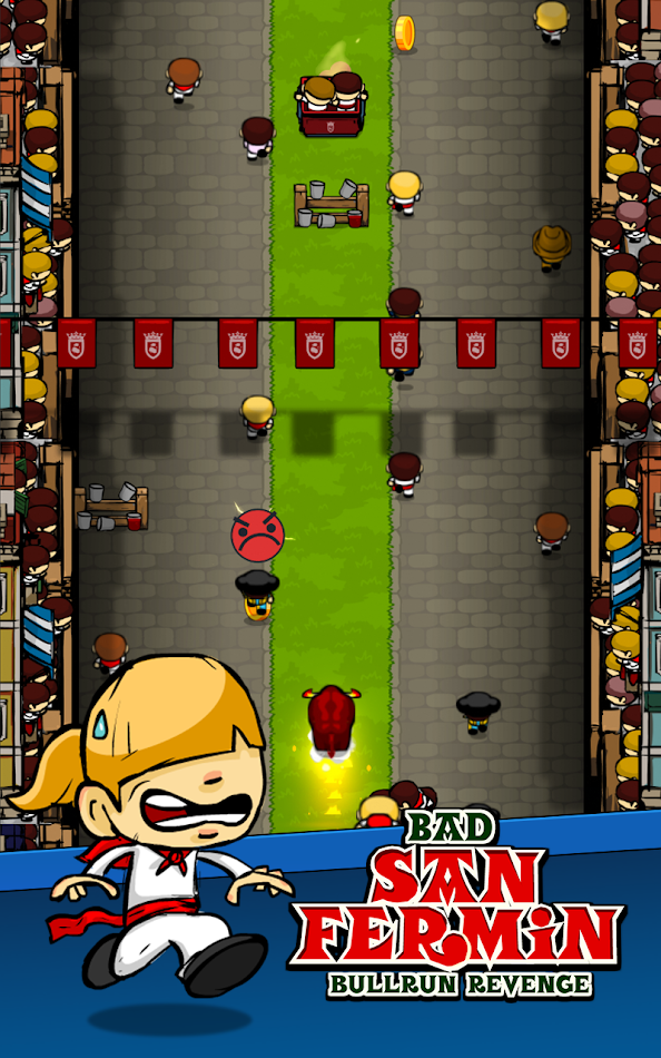 #3. Bad San Fermin Bullrun Revenge (Android) Por: Team King Monkey