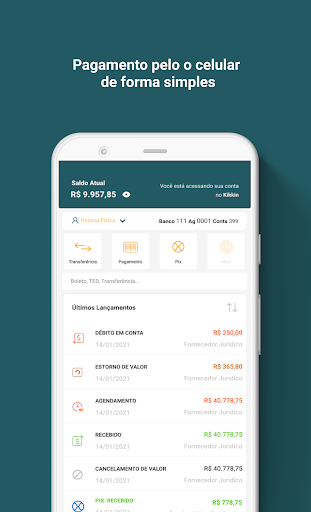 Android application Kikkin screenshort