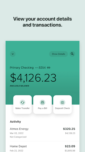Quontic Bank Screen 3