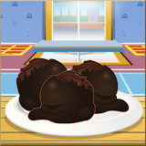 Chocolate Cake Balls Cooking icon