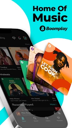 Boomplay Lite：Music Downloaderのおすすめ画像1