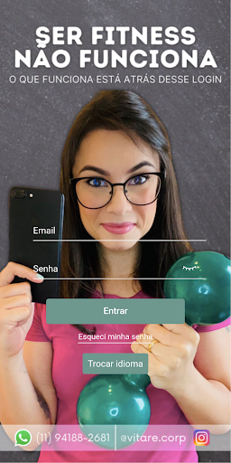 Android application Vitare - Assessoria de Treinos screenshort