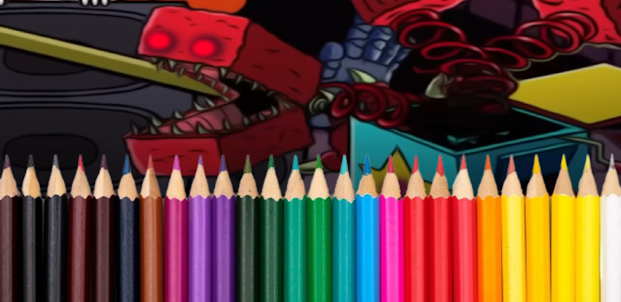 Project playtime Boxy coloring