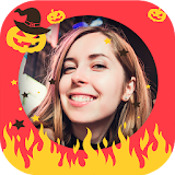 Halloween picture frame icon