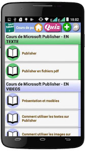 Captura 1 Cours de publisher android