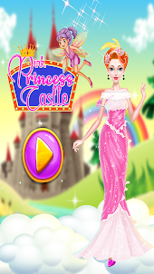 Pink Princess Castle Girl Game