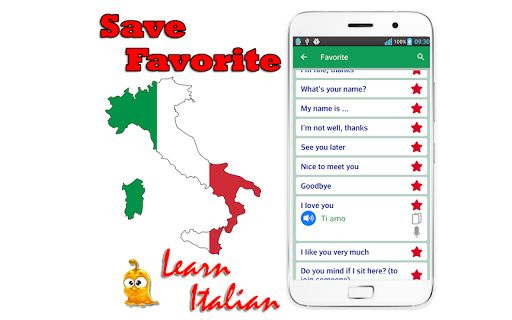Learn Italian Language Offline Screen 3