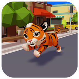 Icon image City Tiger Run - 3D Game