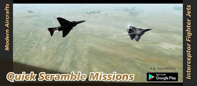 Air Scramble Interceptor Fighter Jets v1.9.0.10 Mod Apk (Unlimited Gold/Cash) Free For Android 1