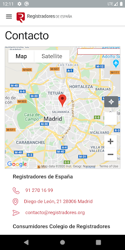 Registradores de España Screen 2