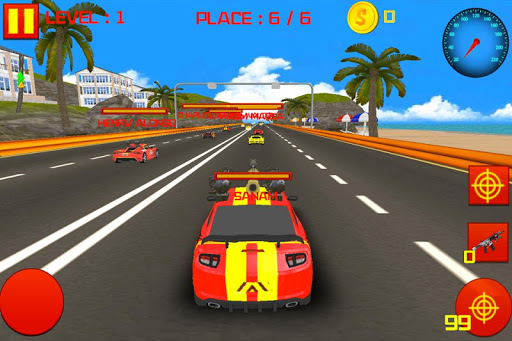 Crazy Car Racer Car Death Racing Free Game
