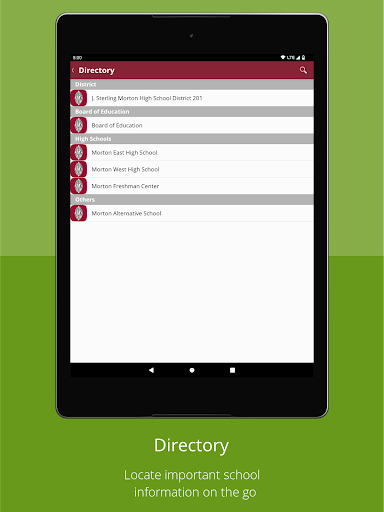 J. Sterling Morton HSD 201 Screen 2