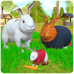 Cover Image of Download Rabbit Forest Bunny Sim Games  APK