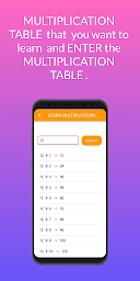 LEARN MULTIPLICATION TABLE KIDS