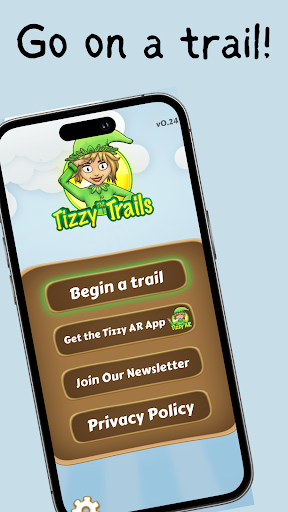 Android application Tizzy Trails - AR Exploring screenshort