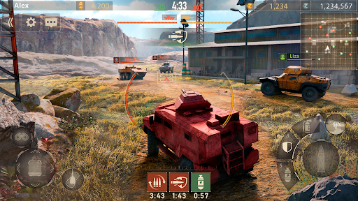 Metal Force: Army Tank Games Screen 3
