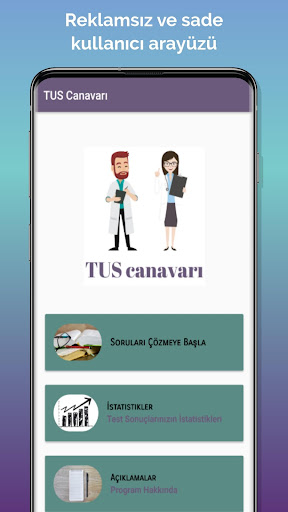 Android application TUS Canavarı screenshort