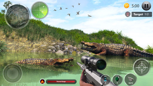Wild Dinosaur Hunting 3D- Dino Hunter Game Offline apkpoly screenshots 16
