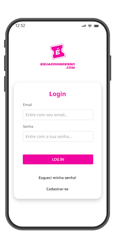 Android application Égua do Igresso screenshort