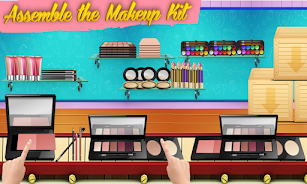 Makeup Kit Cosmetic Factory: Nail Polish Art Maker Screenshot