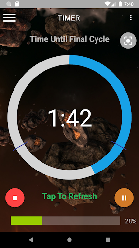 Android application EVE Mining Timer - Great Tool screenshort