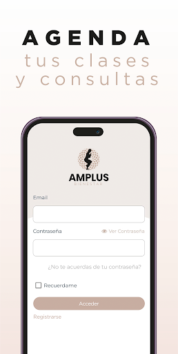 Android application Amplus Bienestar screenshort