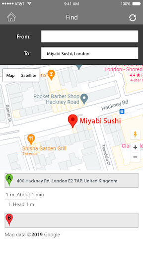 Miyabi Sushi, London Screen 2