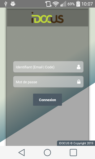 Android application App iDocus screenshort