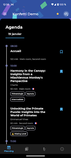 Konfetti Screen 2