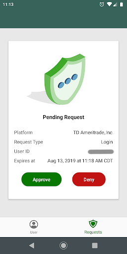 TD Ameritrade Authenticator Screenshot 2 - AppWisp.com