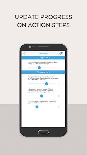 MasterCoach Client Screen 3