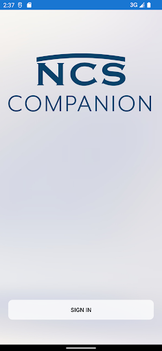 Android application NCS Companion screenshort